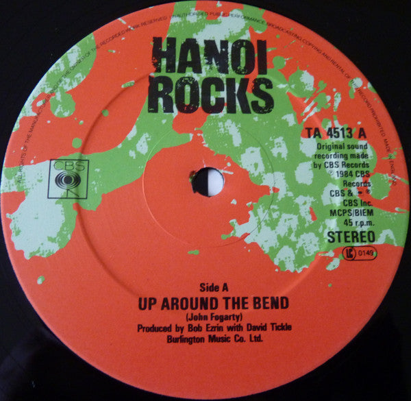 Hanoi Rocks : Up Around The Bend (12")