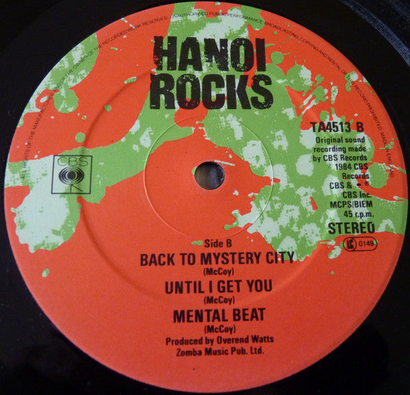 Hanoi Rocks : Up Around The Bend (12")