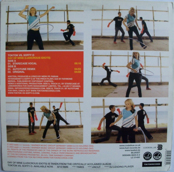 Toktok vs. Soffy O. : Day Of Mine  (Ludicrous Idiots) (12")