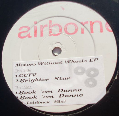 Airborne (2) : Motors Without Wheels EP (12", EP, W/Lbl)