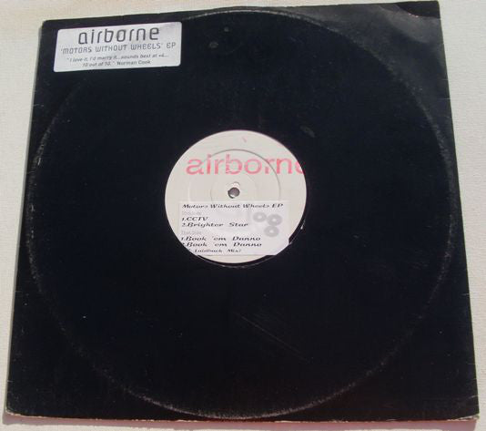 Airborne (2) : Motors Without Wheels EP (12", EP, W/Lbl)