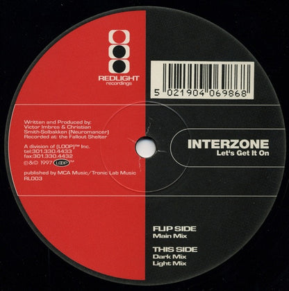 Interzone (7) : Let's Get It On (12")