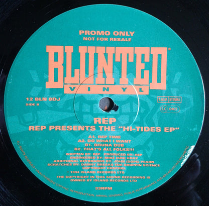 Rep : Presents The Hi Tides EP (12", EP, Promo)