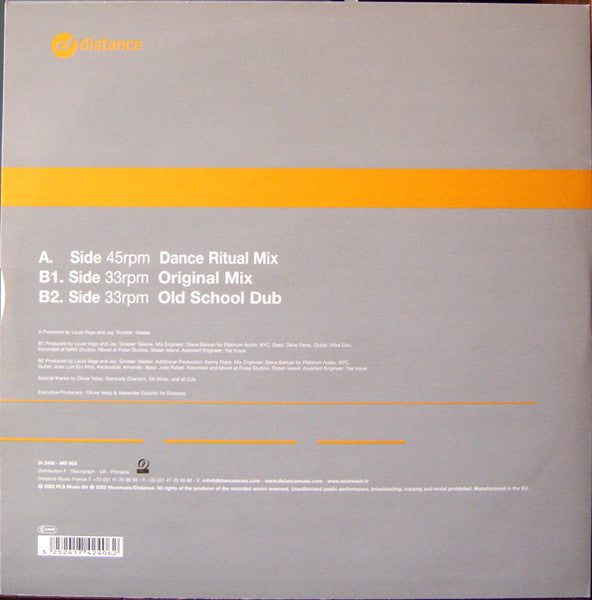 Louie Vega & Jay "Sinister" Sealée Starring Julie McKnight : Diamond Life (Part 1) (12")