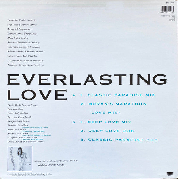 Gloria Estefan : Everlasting Love (12", Single)