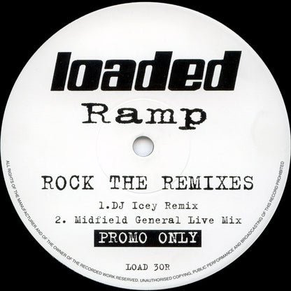 Ramp : Rock The Remixes (12", Promo)