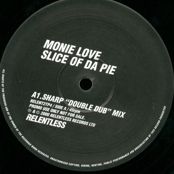 Monie Love : Slice Of Da Pie (12", Promo)