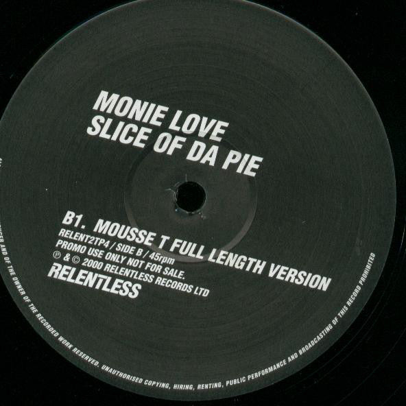 Monie Love : Slice Of Da Pie (12", Promo)