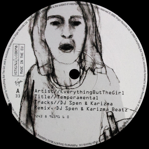 Everything But The Girl : Temperamental (12")