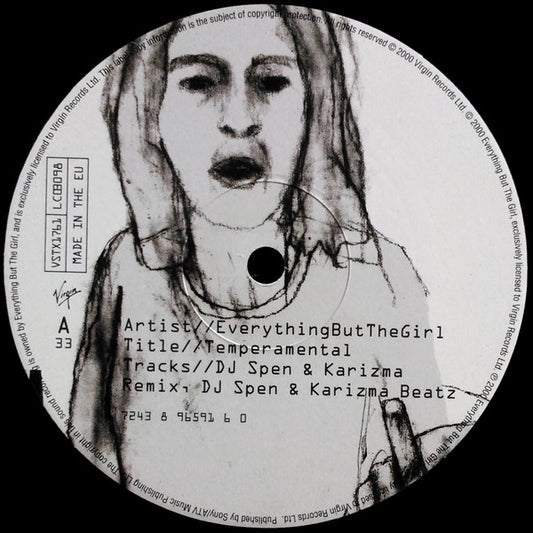 Everything But The Girl : Temperamental (12")