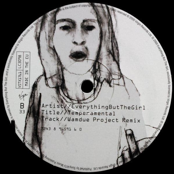 Everything But The Girl : Temperamental (12")