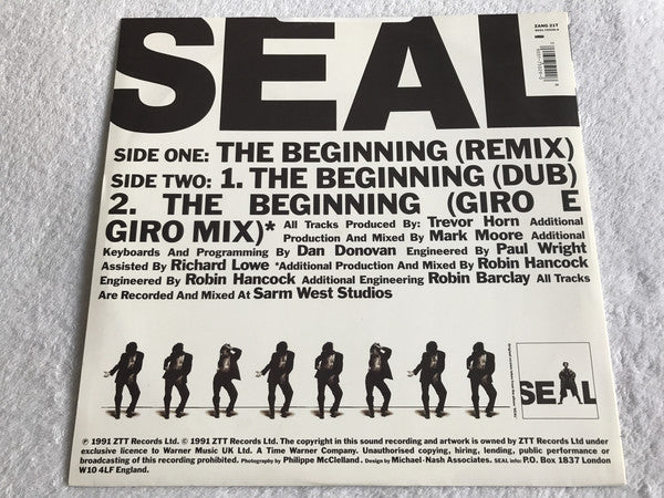 Seal : The Beginning (The Mark Moore Remix) (12", Single)
