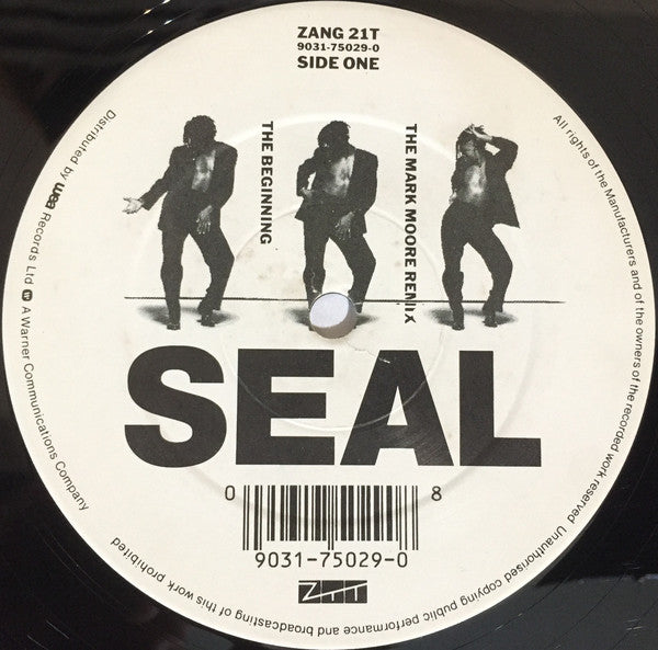 Seal : The Beginning (The Mark Moore Remix) (12", Single)