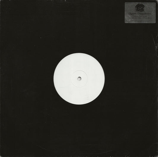Queen + David Bowie : Under Pressure (12", Promo, W/Lbl)