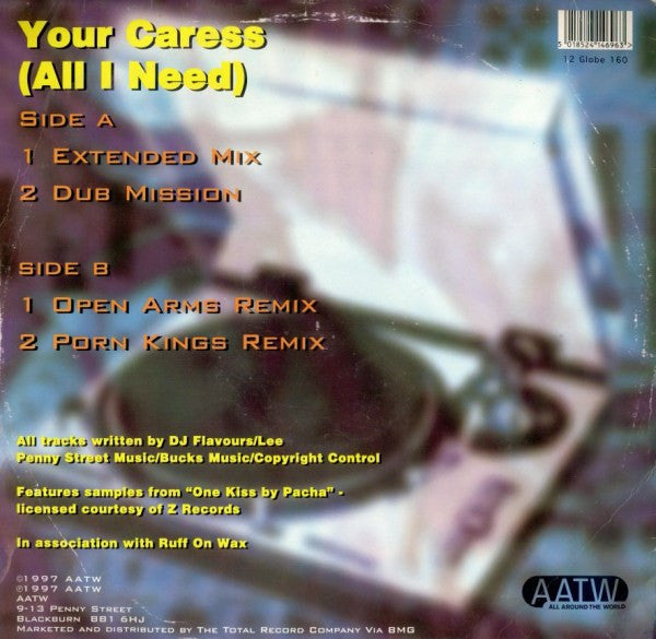 DJ Flavours : Your Caress (All I Need) (12")