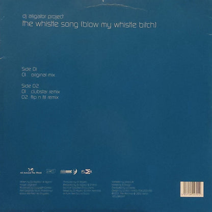 DJ Aligator Project : The Whistle Song (Blow My Whistle Bitch) (12")