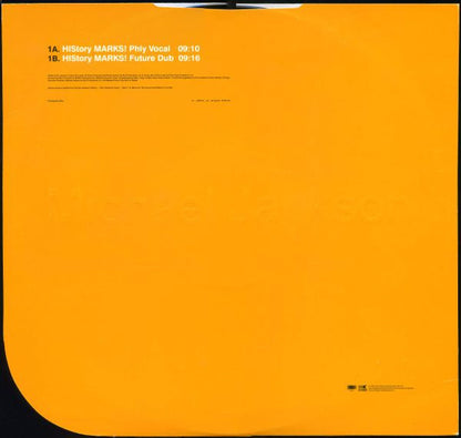 Michael Jackson : HIStory (Mark Picchiotti Mixes) (12", Promo, Ora)