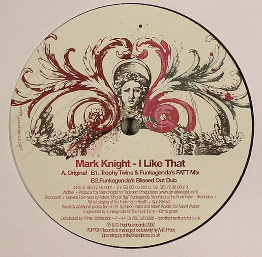 Mark Knight : I Like That (12")