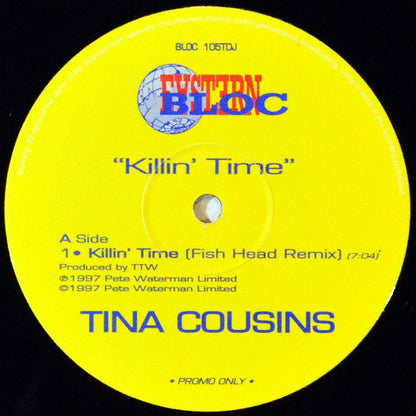 Tina Cousins : Killin' Time (12", Promo)