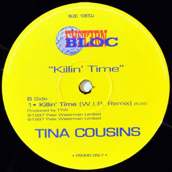 Tina Cousins : Killin' Time (12", Promo)