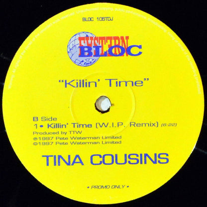 Tina Cousins : Killin' Time (12", Promo)