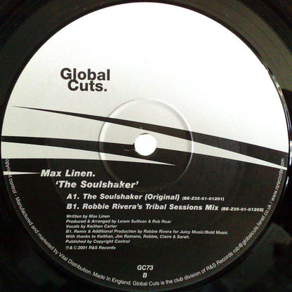 Max Linen : The Soulshaker (12")