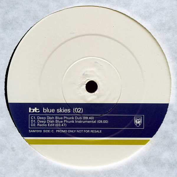 BT : Blue Skies (02) (2x12", Promo)