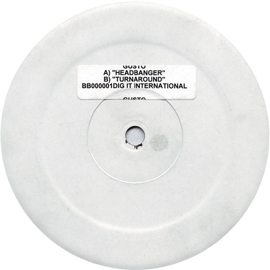 Gusto : Headbanger (12", W/Lbl)