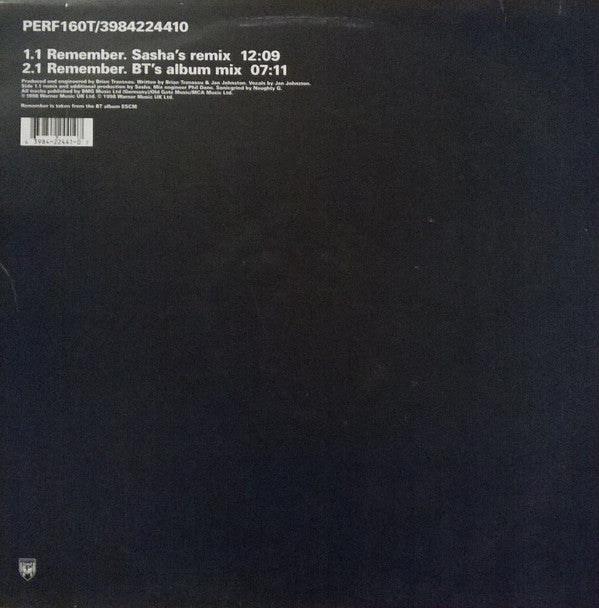 BT : Remember (12", MP)