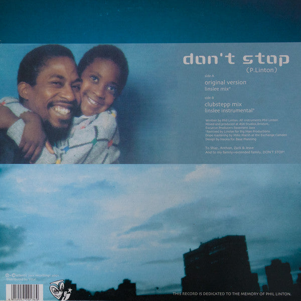 Phil Linton : Don't Stop (12")