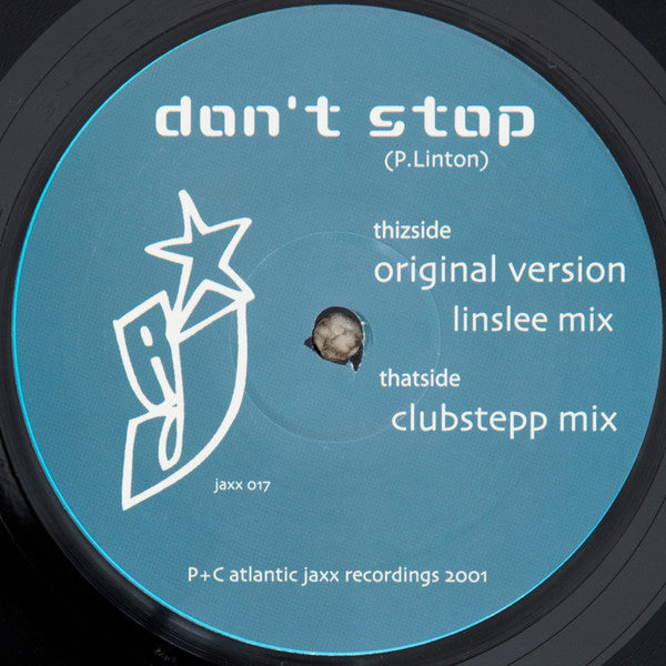 Phil Linton : Don't Stop (12")