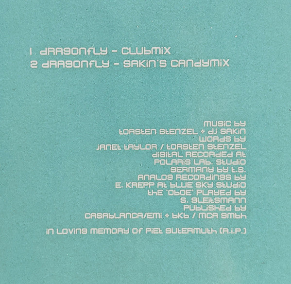 DJ Sakin & Friends : Dragonfly (12")