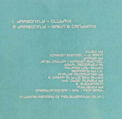 DJ Sakin & Friends : Dragonfly (12")