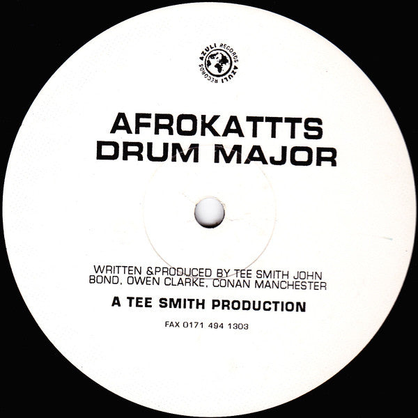 Afrokattts* : Drum Major (12", Promo)