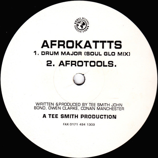 Afrokattts* : Drum Major (12", Promo)