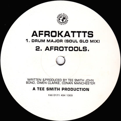 Afrokattts* : Drum Major (12", Promo)
