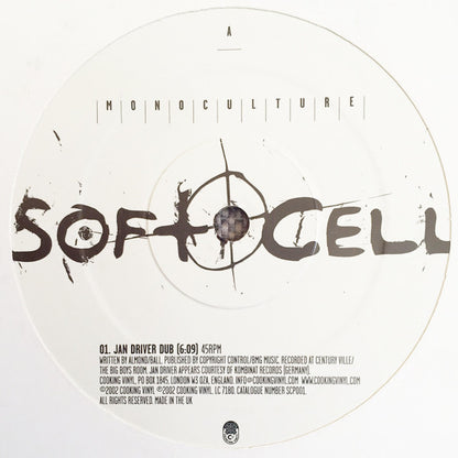 Soft Cell : Monoculture (12", Promo)