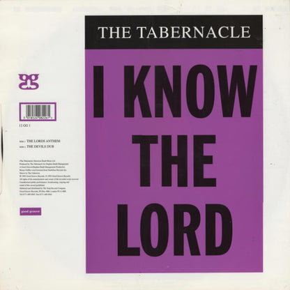 The Tabernacle : I Know The Lord (12")
