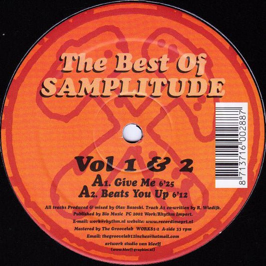 Olav Basoski : Best Of Samplitude (Vol. 1 - 2) (12")