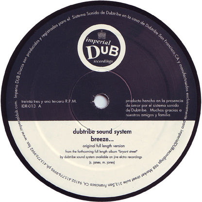 Dubtribe Sound System : Breeze... (12")