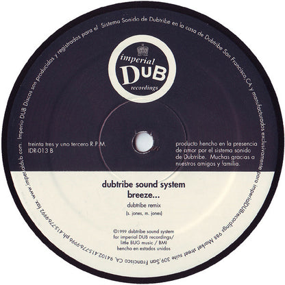 Dubtribe Sound System : Breeze... (12")