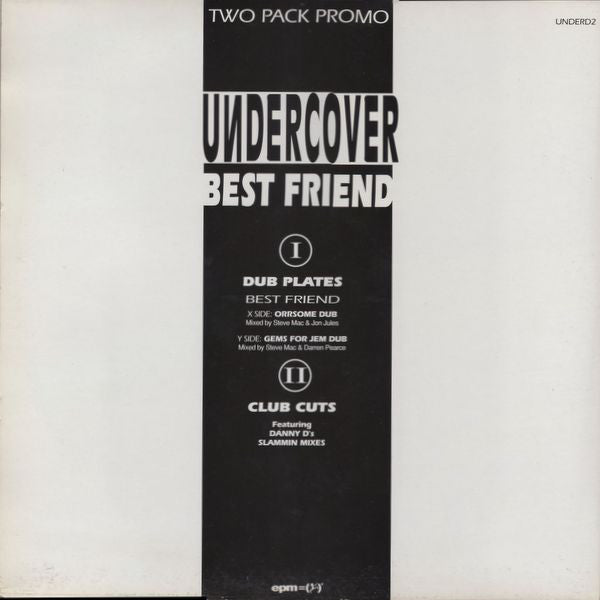 Undercover : Best Friend (2x12", Promo)
