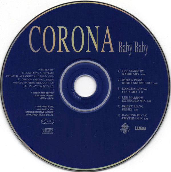 Corona : Baby Baby (CD, Maxi)