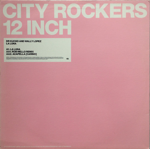 Dr Kucho And Wally Lopez* : La Luna (12")
