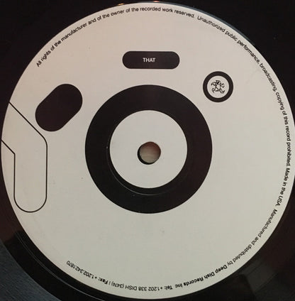 G-Pal Presents GHOS : No Other Man (12", Promo)