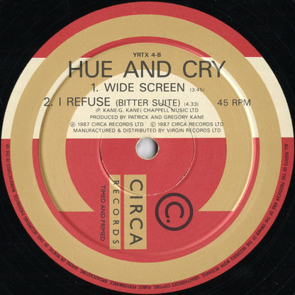Hue And Cry* : Labour Of Love (Version Super-Bad) (10")