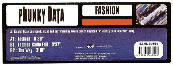 Phunky Data : Fashion (12")