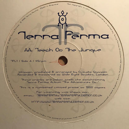 Terra Ferma : Don't Be Afraid (12", Ltd, Promo, Red)