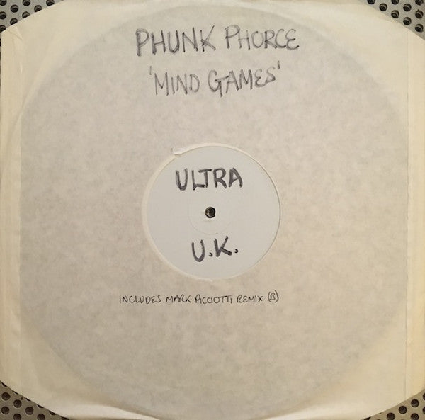 Funk Force : Mind Games (12", W/Lbl)