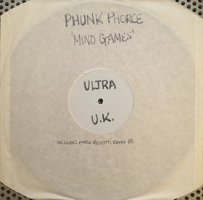 Funk Force : Mind Games (12", W/Lbl)
